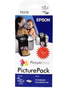 Picturemate 135xphoto-paper, 6 colour ink.(T5570)