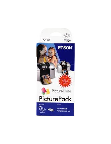 Picturemate 135xphoto-paper, 6 colour ink.(T5570)