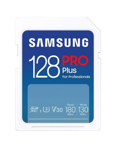 Samsung/SDXC/128GB/USB 3.0/USB-A/Class 10/+ Adaptér/Modrá