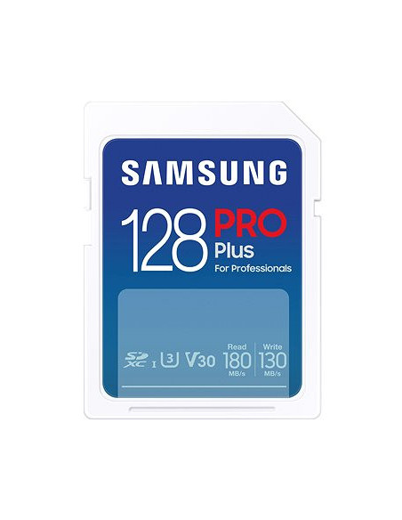Samsung/SDXC/128GB/USB 3.0/USB-A/Class 10/+ Adaptér/Modrá