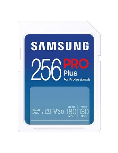 Samsung/SDXC/256GB/USB 3.0/USB-A/Class 10/+ Adaptér/Modrá