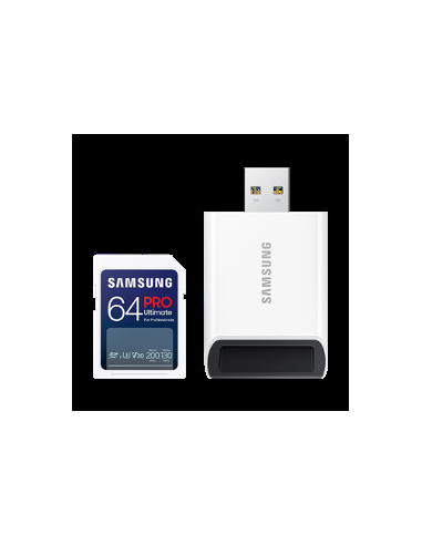 Samsung SDXC PRO ULTIMATE/SDXC/64GB/USB 2.0/Class 10/+ Adaptér