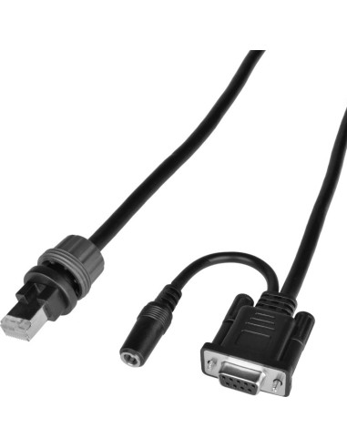 Kábel RS-232 pre čítačky Virtuos HT-857, tmavý
