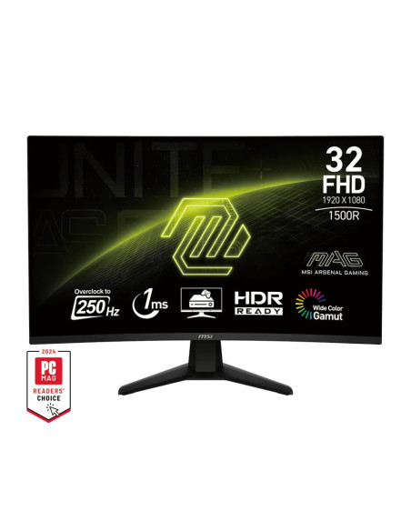 MSI MAG/32C6X/31,5"/VA/FHD/250Hz/1ms/Čierna/3R