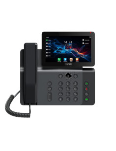 Fanvil V66 SIP telefón, 7" bar.disp., WiFi, BT, dual Gbit, PoE, H.264