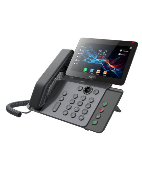 Fanvil V66 SIP telefón, 7" bar.disp., WiFi, BT, dual Gbit, PoE, H.264