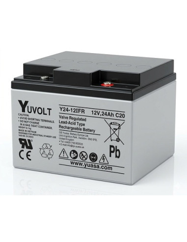 Yuasa YUVOLT Y24-12FR VdS (12V; 12Ah, M5)