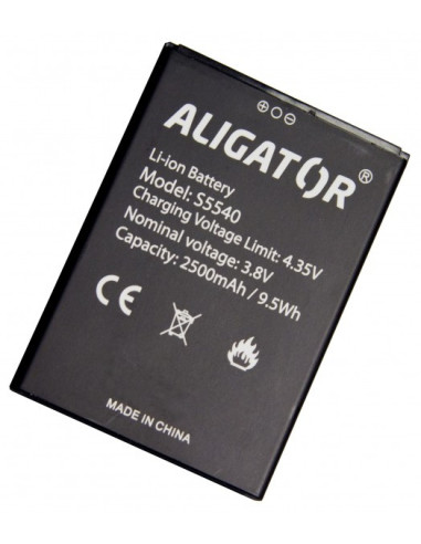 Aligator batéria S5540 Duo, Li-Ion 2500mAh bulk