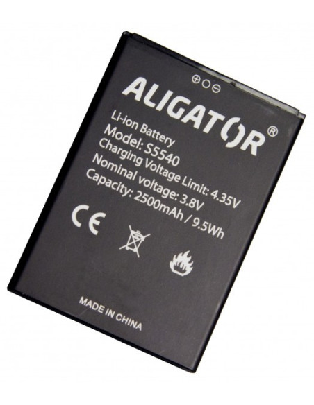 Aligator batéria S5540 Duo, Li-Ion 2500mAh bulk