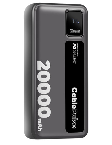 OBAL: ME CablePulse Powerbanka 20000mAh 22,5 W Black