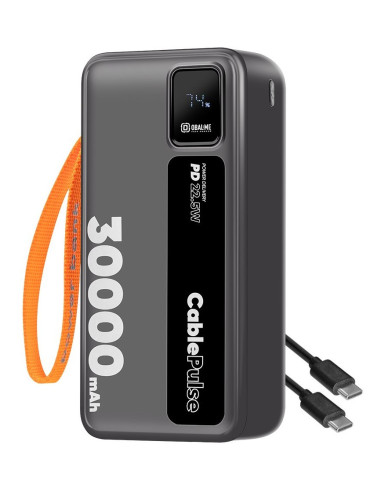 OBAL: ME CablePulse Powerbanka 30000mAh 22,5 W Black
