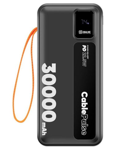 OBAL: ME CablePulse Powerbanka 30000mAh 22,5 W Black