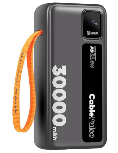 OBAL: ME CablePulse Powerbanka 30000mAh 22,5 W Black