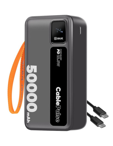 OBAL: ME CablePulse Powerbanka 50000mAh 22,5 W Black