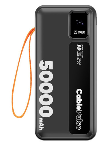 OBAL: ME CablePulse Powerbanka 50000mAh 22,5 W Black