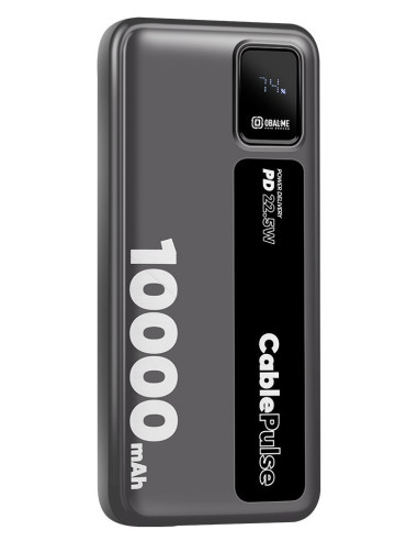 OBAL: ME CablePulse Powerbanka 10000mAh 22,5 W Black