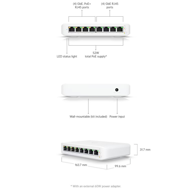 Ubiquiti USW-Lite-8-PoE