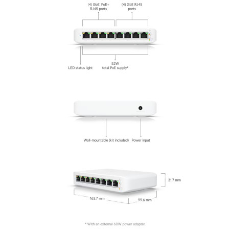 Ubiquiti USW-Lite-8-PoE