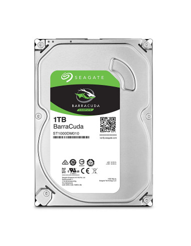 Seagate BarraCuda/1TB/HDD/3.5"/SATA/7200 RPM/Strieborná/2R