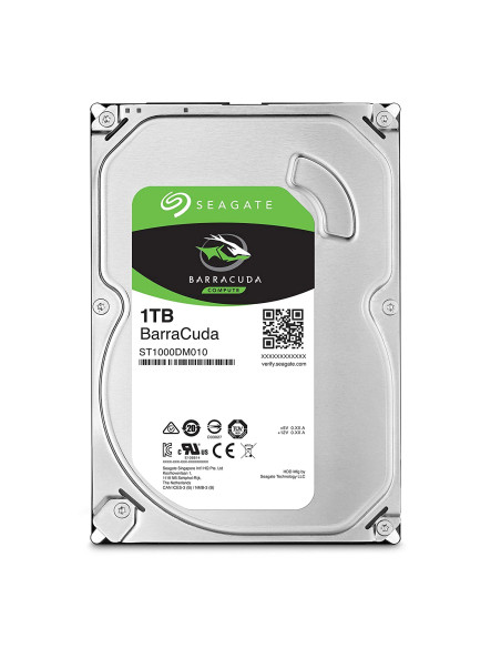 Seagate BarraCuda/1TB/HDD/3.5"/SATA/7200 RPM/Strieborná/2R