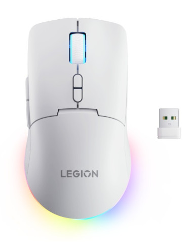 Lenovo Legion M220/Herná/Optická/Pre pravákov/5 000 DPI/USB+BT/Biela
