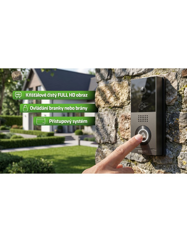 EVOLVEO DoorPhone AHD7 Plus – domový videotelefón s čipovým odomykaním a mobilnou aplikáciou