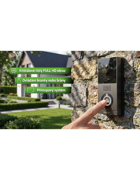 EVOLVEO DoorPhone AHD7 Plus – domový videotelefón s čipovým odomykaním a mobilnou aplikáciou