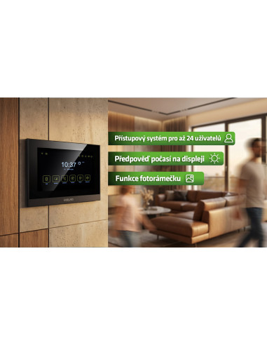 EVOLVEO DoorPhone AHD7 Plus – domový videotelefón s čipovým odomykaním a mobilnou aplikáciou