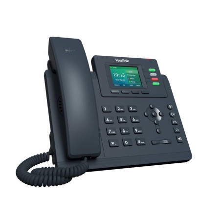 Yealink SIP-T33G SIP telefón, PoE, 2,4" 320x240 farebný LCD, 4 x SIP úč., GigE