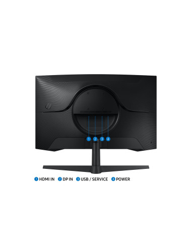 Samsung Odyssey G5/LS27CG554EUXEN/27"/VA/QHD/165Hz/1ms/Black/2R