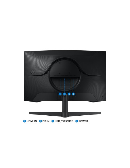 Samsung Odyssey G5/LS27CG554EUXEN/27"/VA/QHD/165Hz/1ms/Black/2R