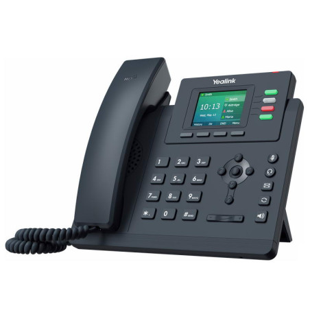 Yealink SIP-T33G SIP telefón, PoE, 2,4" 320x240 farebný LCD, 4 x SIP úč., GigE