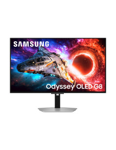 Samsung Odyssey OLED G8/LS32HG800SUXEN/32"/OLED/4K UHD/240Hz/0,03ms/Strieborná/2R