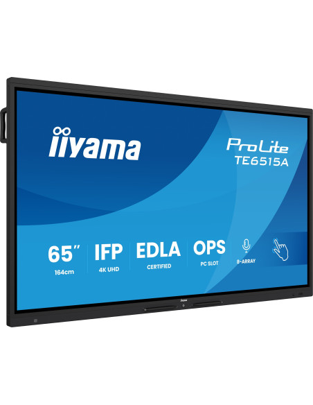 65" iiyama TE6515A-B2AG: IPS, 4K, EDLÁ, NFC