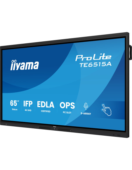 65" iiyama TE6515A-B2AG: IPS, 4K, EDLÁ, NFC