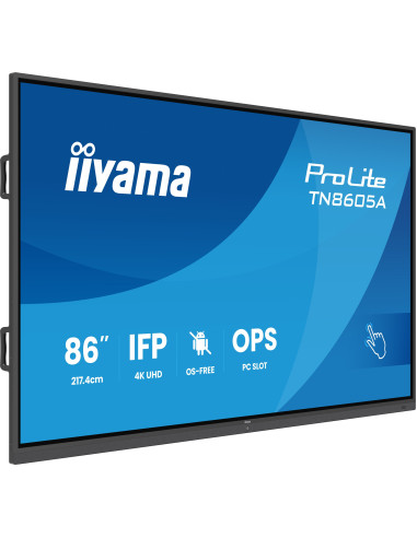 86" iiyama TN8605A-B1AG: IPS, 4K, no Android