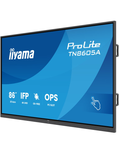 86" iiyama TN8605A-B1AG: IPS, 4K, no Android