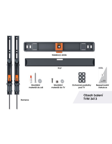 Vogel|s TVM 3413, TV držiak s náklonom pre obrazovky 32-65", 25 kg
