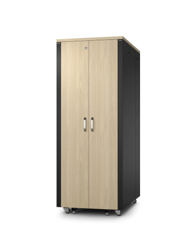 APC NetShelter Soundproof, 38U, Server Rack Enclosure, 230V, Maple