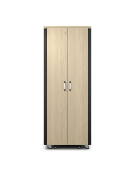 APC NetShelter Soundproof, 38U, Server Rack Enclosure, 230V, Maple