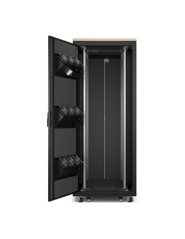 APC NetShelter Soundproof, 38U, Server Rack Enclosure, 230V, Maple