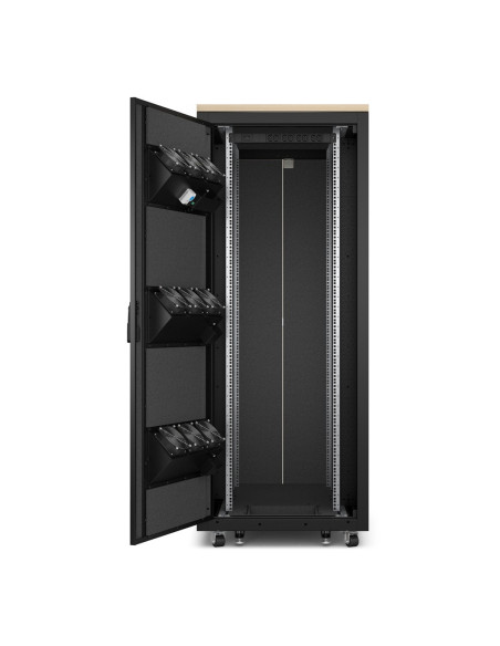 APC NetShelter Soundproof, 38U, Server Rack Enclosure, 230V, Maple