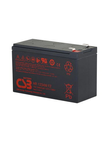 Batéria CSB HR1221WF2; 12V; 5Ah/21W, F2