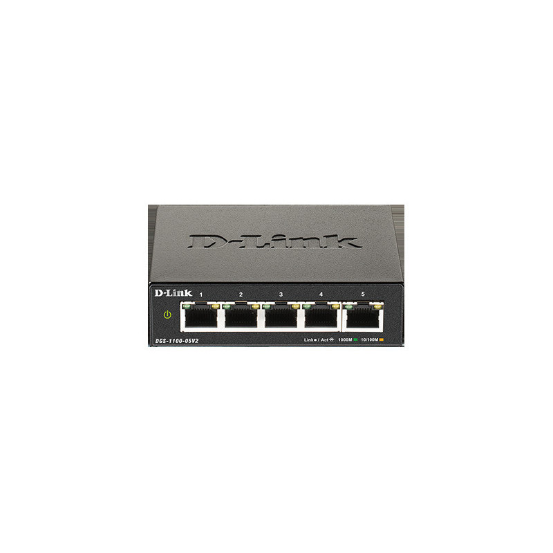 D-Link DGS-1100-05V2 Easy Smart Switch 10/100/1000
