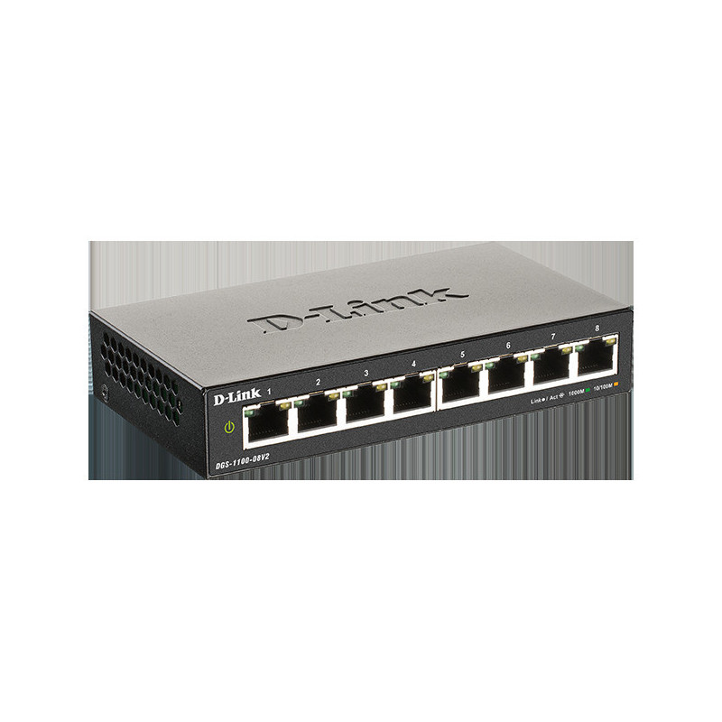 D-Link DGS-1100-08V2 Easy Smart Switch 10/100/1000