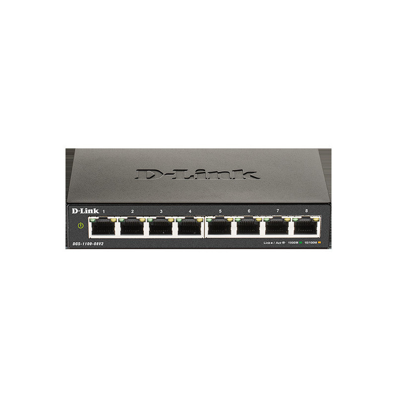 D-Link DGS-1100-08V2 Easy Smart Switch 10/100/1000