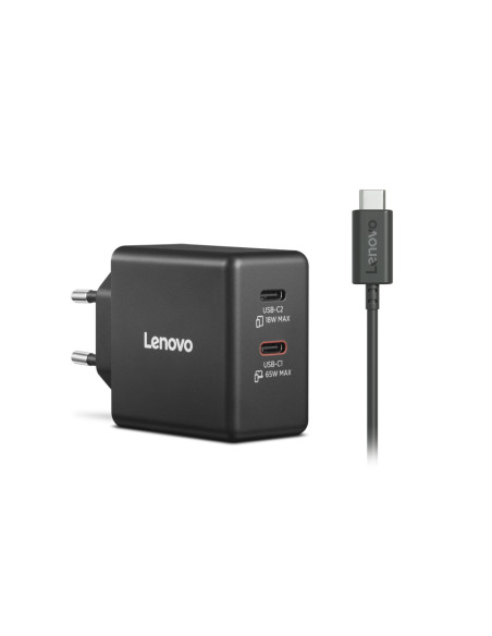 Lenovo Dual USB-C 65W GaN Charger