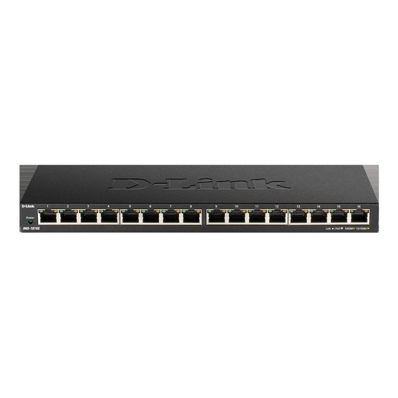 D-Link DGS-1016S 16x10/100/1000 Unmanaged Switch
