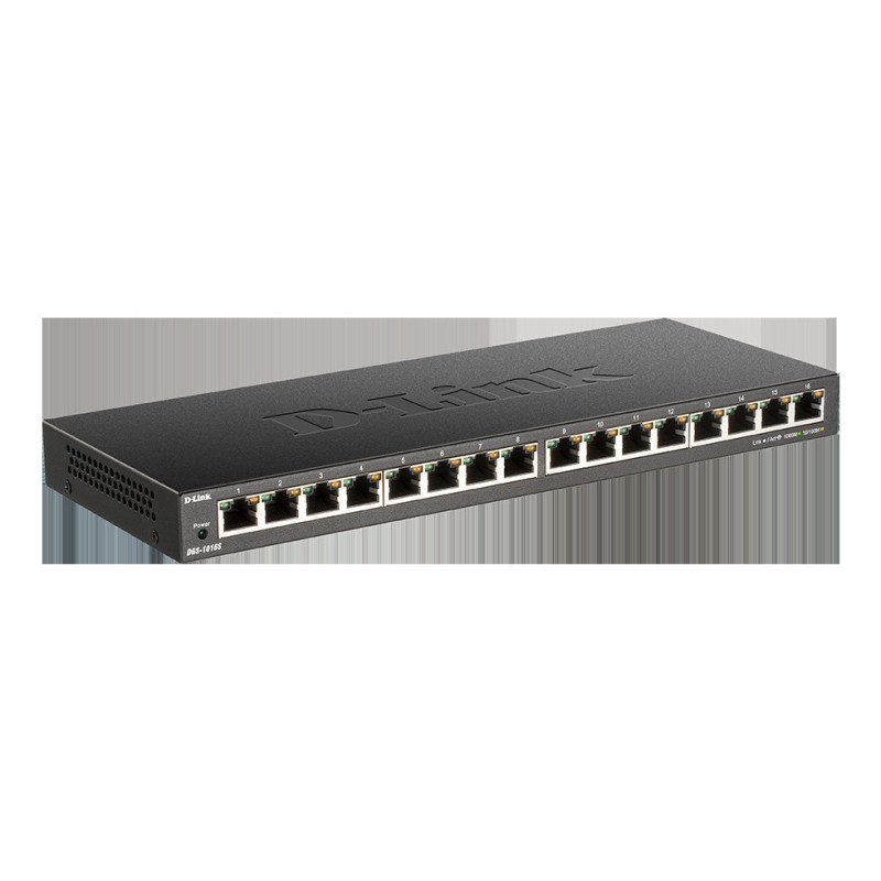 D-Link DGS-1016S 16x10/100/1000 Unmanaged Switch