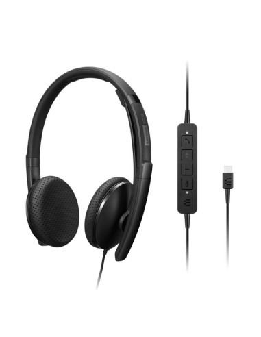 Lenovo Wired VoIP/ANC/USB/Čierna